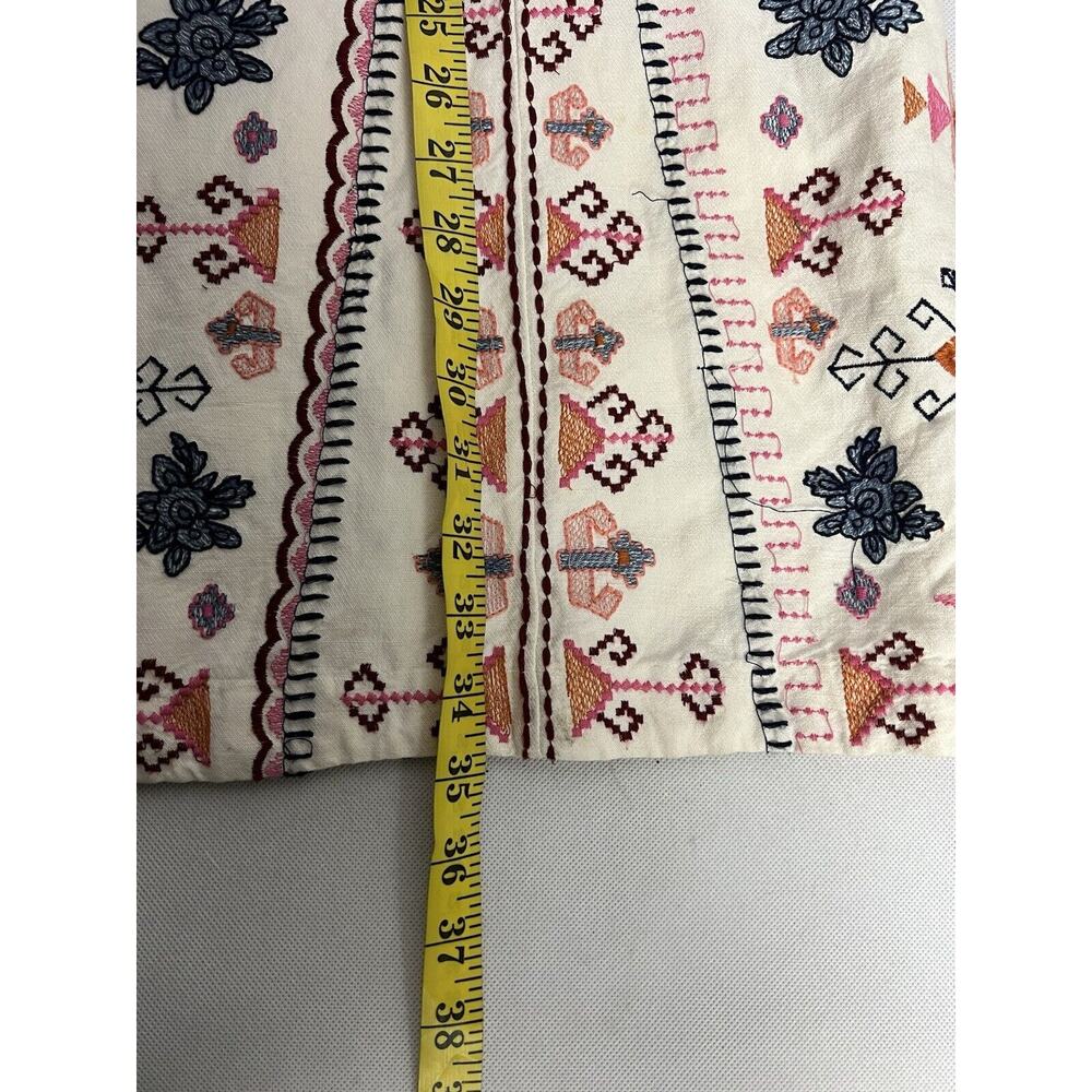 Anthropologie Women’s Akemi + Kin Reagan Embroidered Sleeveless Dress Size 14 - Picture 9 of 9